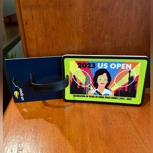 2023 US Open Luggage Tag
